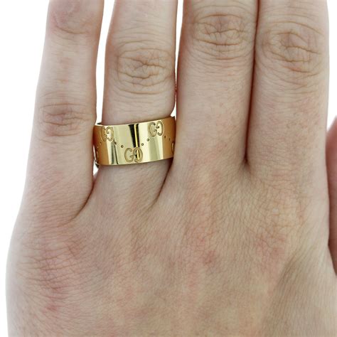 gold gucci ring women